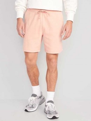 Pantalons Old Navy Garment-Washed Fleece Sweat Shorts Homme Conch Shell | 269-BJSDYH