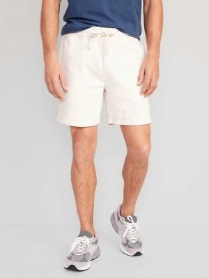 Pantalons Old Navy Garment-Washed Fleece Sweat Shorts Homme Bleu Clair | 163-LKCBRN