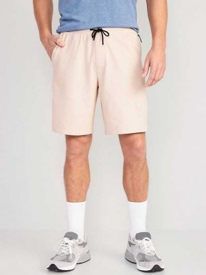 Pantalons Old Navy PowerSoft Coze Edition Go-Dry Jogger Shorts Homme Beige | 105-CMPBFA