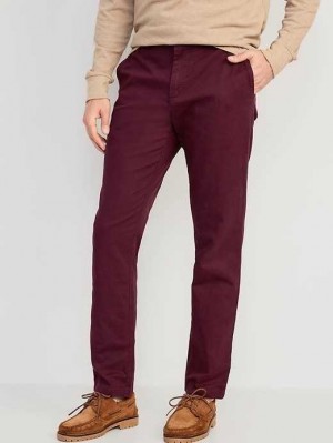 Pantalons Old Navy Slim Built-In Flex Rotation Chino Pants Homme Raisin Arizona | 450-JABPNS