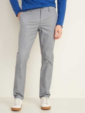 Pantalons Old Navy Slim Ultimate Built-In Flex Textured Chino Pants Homme Grise Clair | 812-LBFTXI