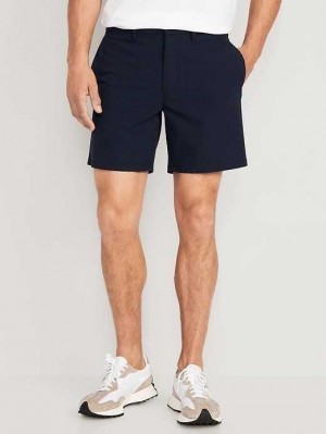 Pantalons Old Navy StretchTech Nylon Chino Shorts Homme Bleu Marine | 318-OGMXTB