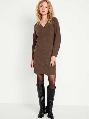 Peignoir Old Navy SoSoft Cocoon Mini Pull Robe Femme Espresso | 875-TQOXEP