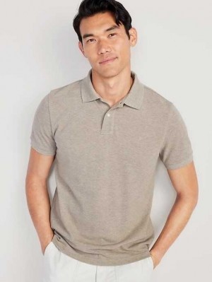 Polos Old Navy Uniform Pique Polo Homme Marron Clair | 719-JDKPWO
