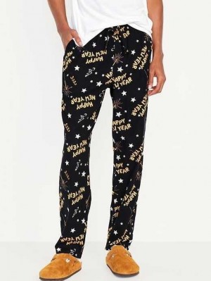 Pyjamas Old Navy Flannel Pajama Pants Homme New Year Zzzs | 712-JGTMNE