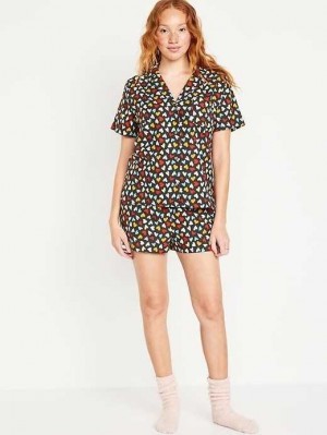 Pyjamas Old Navy Flannel Pajama Set Femme All The Love Match The Fam) | 428-ISVRYA