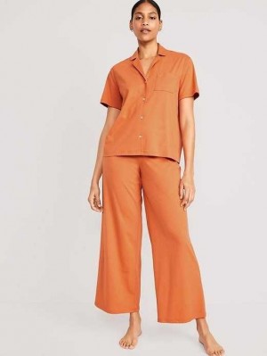 Pyjamas Old Navy Jersey Pajama Set Femme Starfish | 047-AFLVXD