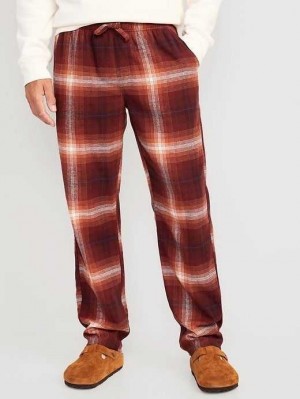 Pyjamas Old Navy Matching Flannel Pajama Pants Homme Bordeaux | 814-LMFXRU