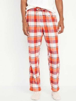 Pyjamas Old Navy Matching Flannel Pajama Pants Homme Rouge | 271-LQGRZN