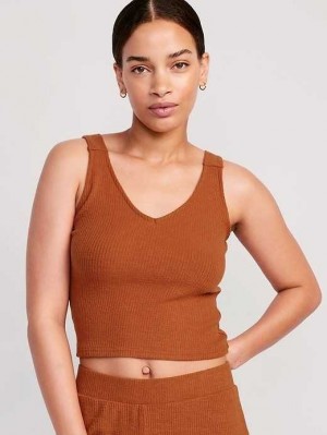 Pyjamas Old Navy Rib-Knit Lounge Tank Top Femme Umbria | 751-BVCFYU