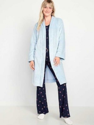 Pyjamas Old Navy Sherpa Tie-Belt Robe Femme Rock Pool | 538-AVKHDJ