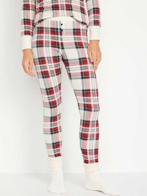 Pyjamas Old Navy Waffle-Knit Pajama Leggings Femme Blanche | 789-YKFQTB