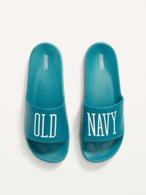 Sandale Old Navy Claquette Sandals Homme Bleu | 184-AZHGFY