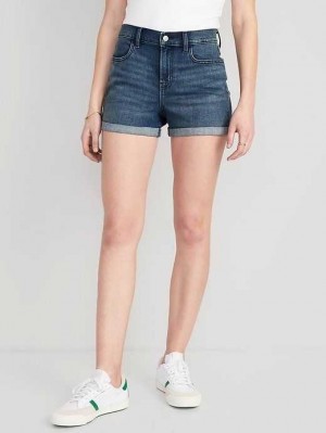 Short Old Navy Wow Jean Shorts Femme Campeche | 985-CHTRSD