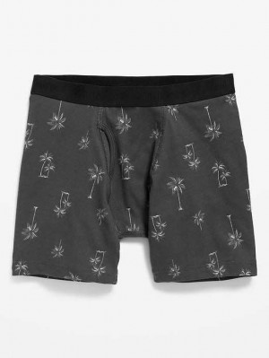 Sous Vêtement Old Navy Americana Star-Print Built-In Flex Boxer-Brief Underwear Homme Blanche | 834-ADVZTB