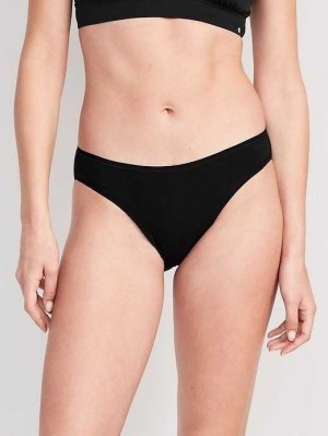 Sous Vêtement Old Navy Bikini Underwear Femme Noir | 016-CDPMJY