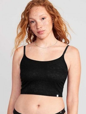 Sous Vêtement Old Navy Dentelle Brami Tank Top Femme Noir | 075-EAIRDS