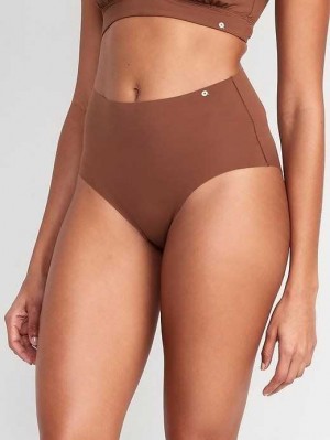 Sous Vêtement Old Navy High-Waisted No-Show Bikini Underwear Femme Maplewood | 695-SPVLFX