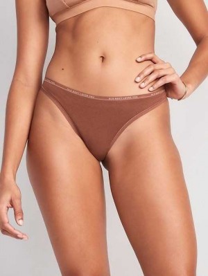 Sous Vêtement Old Navy Logo Graphique Lanières Underwear Femme Maplewood | 469-HMJZKW
