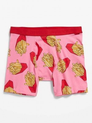 Sous Vêtement Old Navy Printed Built-In Flex Boxer-Brief Underwear Homme Food | 549-GNPOUR