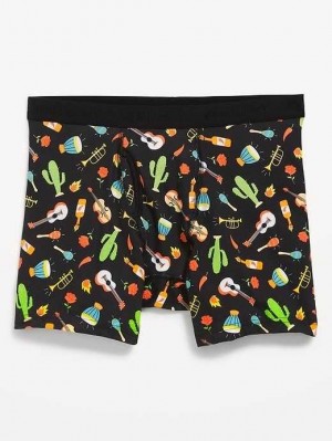 Sous Vêtement Old Navy Printed Built-In Flex Boxer-Brief Underwear Homme Musical | 096-CRBWIF