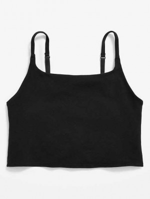 Sous Vêtement Old Navy Scoop-Neck Brami Top Femme Noir | 659-CEDHYB