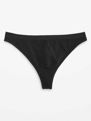 Sous Vêtement Old Navy Seamless Lanières Underwear Femme Noir | 421-WRMUZO