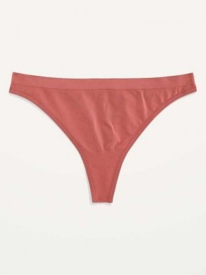 Sous Vêtement Old Navy Seamless Lanières Underwear Femme Marron | 038-LQTHBA