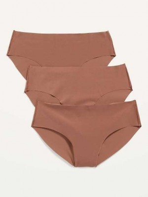 Sous Vêtement Old Navy Soft-Knit No-Show Hipster Underwear Femme Maplewood | 601-WPIJQU