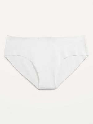 Sous Vêtement Old Navy Soft-Knit No-Show Hipster Underwear Femme Blanche | 473-SONDHK