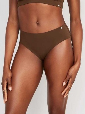 Sous Vêtement Old Navy Soft-Knit No-Show Hipster Underwear Femme Noir | 408-IFUQDL