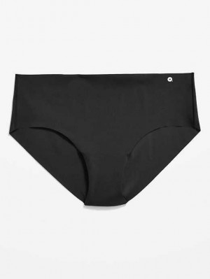 Sous Vêtement Old Navy Soft-Knit No-Show Hipster Underwear Femme Noir | 324-RGHWBN