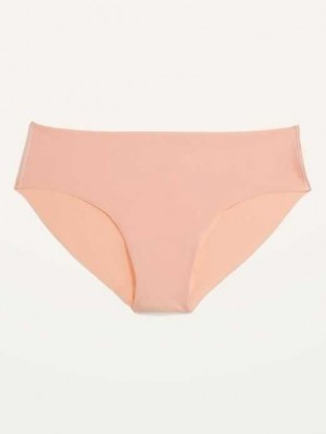 Sous Vêtement Old Navy Soft-Knit No-Show Hipster Underwear Femme Rose | 851-SLJRYU