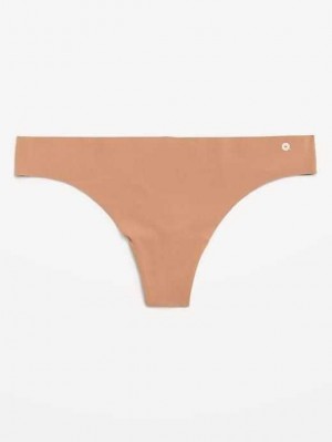 Sous Vêtement Old Navy Soft-Knit No-Show Lanières Underwear Femme Beige | 760-OSEQWR