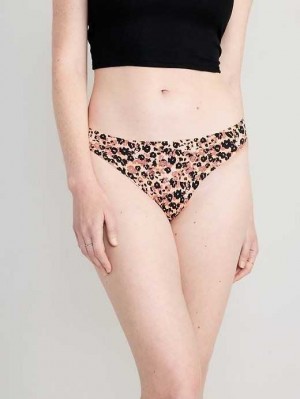 Sous Vêtement Old Navy Soft-Knit No-Show Lanières Underwear Femme Animal Prints | 087-DVSNJO