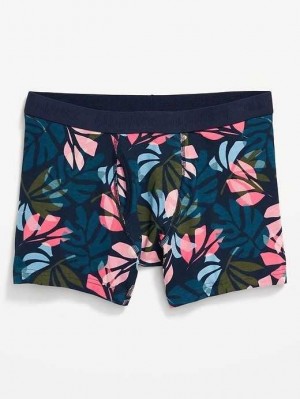 Sous Vêtement Old Navy Soft-Washed Built-In Flex Printed Boxer-Brief Underwear Homme Tropical Rainforest | 274-OGJSUC