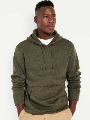 Sweat a Capuche Old Navy Fleece-Knit Pullover Hoodie Homme Vert | 361-HKFSCD