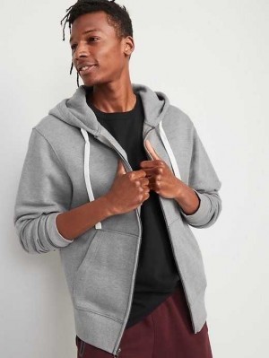 Sweat a Capuche Old Navy Oversized Full-Zip Hoodie Homme Grise Foncé | 893-IKXAPH