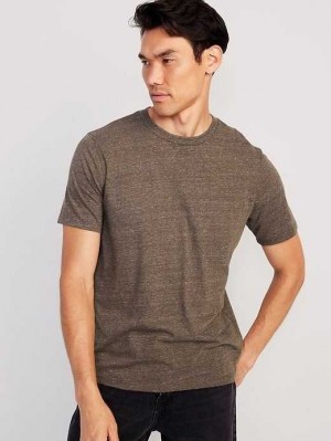 T Shirts Old Navy Crew-Neck T-Shirt Homme Cafe | 327-BDYAVJ