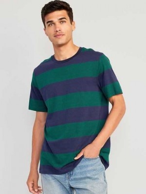 T Shirts Old Navy Crew-Neck T-Shirt Homme Turquoise | 318-VKPCNL