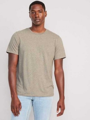T Shirts Old Navy Crew-Neck T-Shirt Homme Beige Clair | 034-KGZLBJ