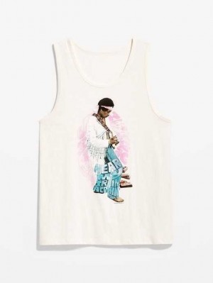 T Shirts Old Navy Jimi Hendrix Gender-Neutre Tank Top Homme Jimi Hendrix | 678-VBOUXL