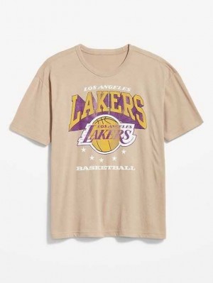T Shirts Old Navy Los Angeles Lakers Gender-Neutre T-Shirt Homme Lakers | 157-QJXBLG