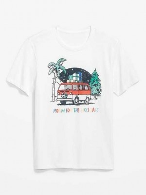 T Shirts Old Navy Matching Graphique T-Shirt Homme Calla Lilies | 976-DCXLSI
