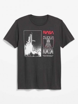 T Shirts Old Navy NASA Graphique Gender-Neutre T-Shirt Homme Panther | 169-ZKAJPB