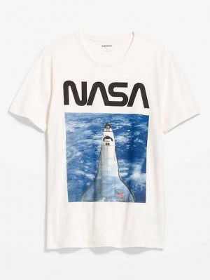 T Shirts Old Navy NASA Graphique Gender-Neutre T-Shirt Homme Nasa | 869-CMSUBW