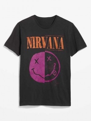 T Shirts Old Navy Nirvana Gender-Neutre T-Shirt Homme Nirvana | 216-WRDEYH