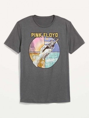 T Shirts Old Navy Pink Floyd Gender-Neutre Graphique T-Shirt Homme Panther | 903-MEIYFX