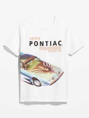T Shirts Old Navy Pontiac Gender-Neutre T-Shirt Homme Pontiac | 584-CYBTQP
