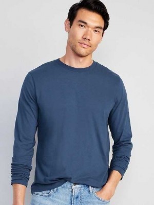 T Shirts Old Navy Relaxed Layering T-Shirt Homme Calm Night | 783-VYHXOE